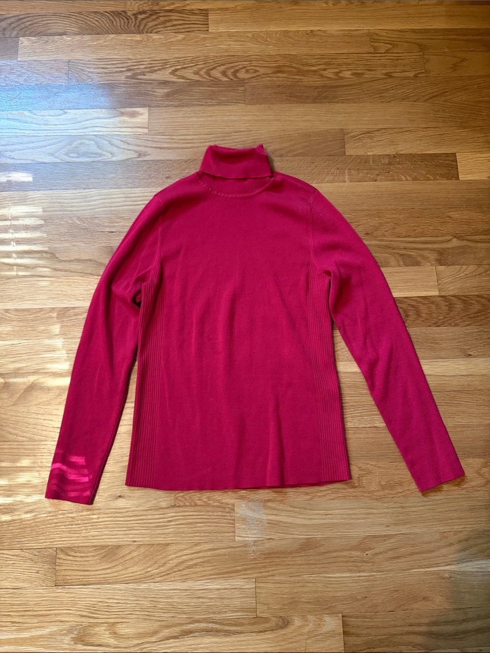 Chico's Red Turtleneck Sweater, Chicos size 0, small, size 4